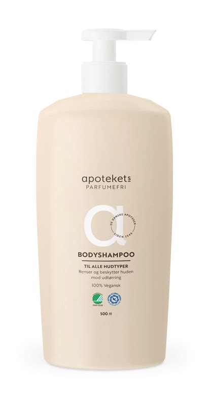 Bodyshampoo (500 ml) uden parfume til hele familien.